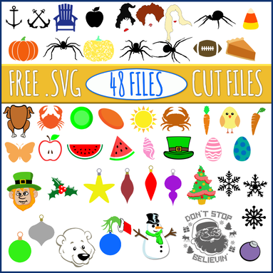 48 free svg cut files to use with a cricut