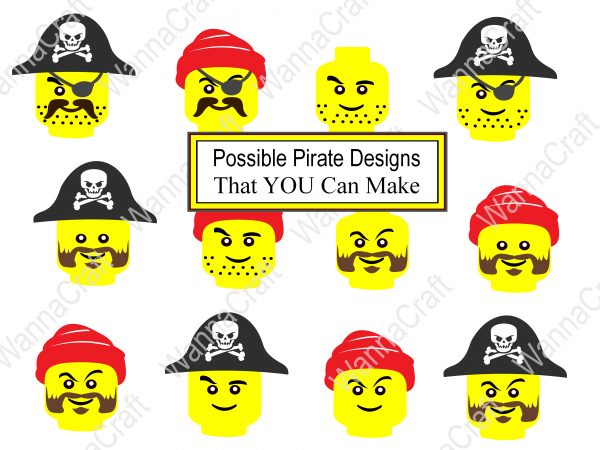 Brick Pirates SVG - Image 3